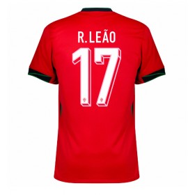 Portugal Rafael Leao #17 Heimtrikot EM 2024 Kurzarm